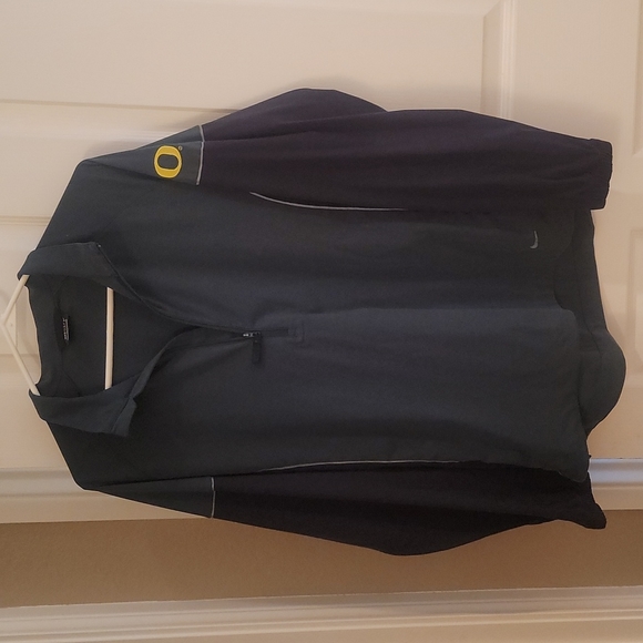 NIKE University of Oregon Golf 1/4 zip - Picture 4 of 4